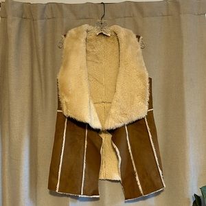Faux Suede Vest